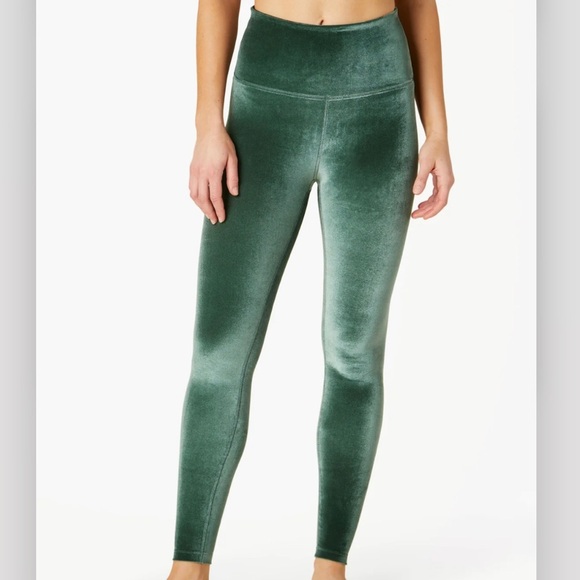 Beyond Yoga Velvet Motion High Waisted Midi Legging - forest green - Picture 1 of 7